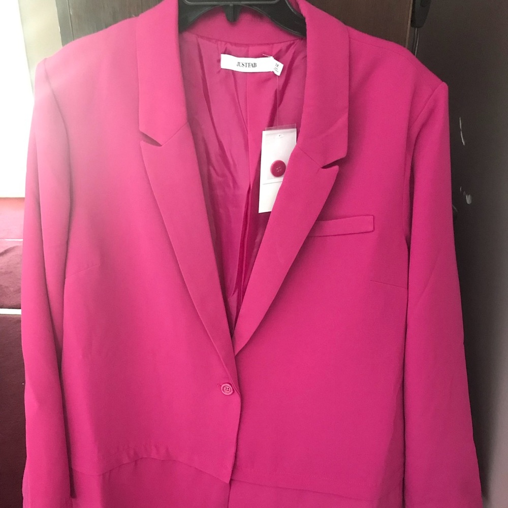 NWT Hot Pink Blazer